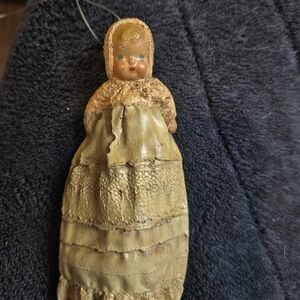 Vintage Small Doll Ornament 1979 Ike And Sandy spilman